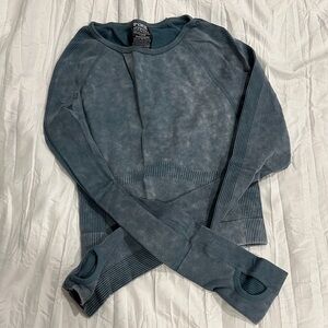 Size XS Victoria’s Secret Tight Babydoll Long Sleeve Fitted Crop Top